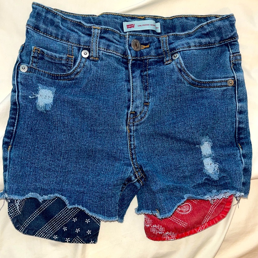 Levi Girl’s Jean Shorty Shorts